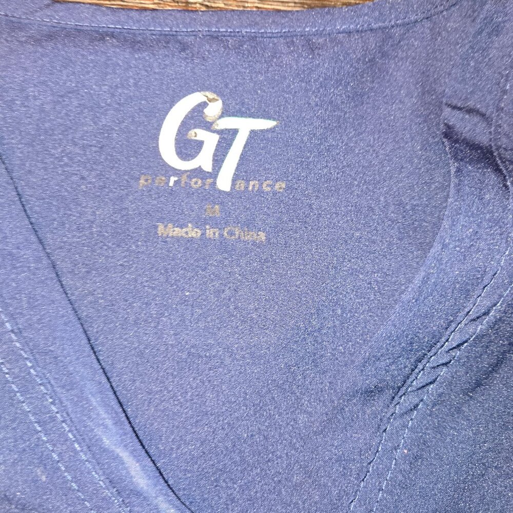 Navy scrub shirt